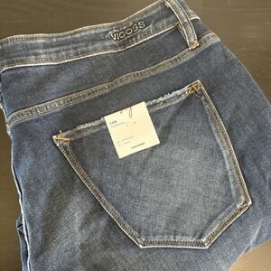 Vigoss Thompson Tomboy Stretch Cuff Jeans Womens Plus Sz 24‎ W 44x26